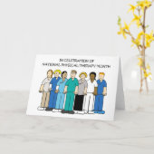 Monat Oktober Karte (Gelbe Blume)