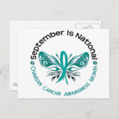 Monat Schmetterling 3.3 Postkarte (Vorne/Hinten)