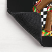 Monat Schwarze Geschichte Steppin Into Juneteenth Mousepad (Ecke)