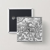 Monat September 'das Shepheardes Calendar Button (Vorne & Hinten)