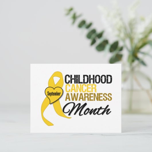 Monat September Postkarte (Stehend Vorderseite)