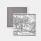 Monat September 'The Shepherdes Calender' Magnet (Vorderseite/Rückseite)