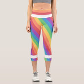 Monat über Print Capri Leggings (Vorderseite)