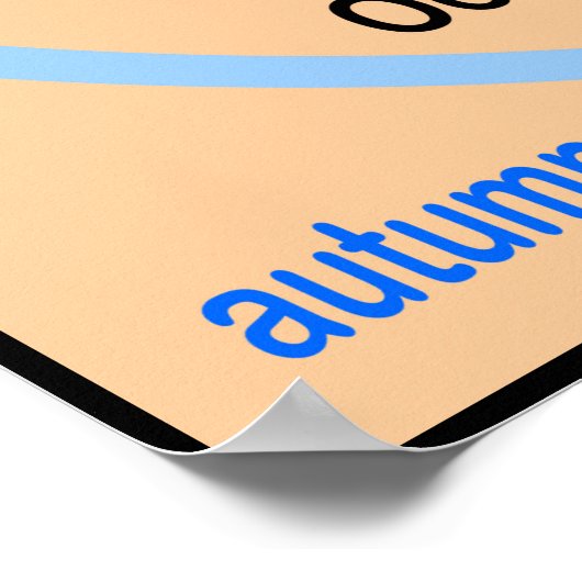 Monate des Jahres Poster (Ecke)