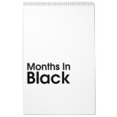 Monate im Schwarzen 2020 ~ Leslie Paprikaschoten Kalender (Titelbild)