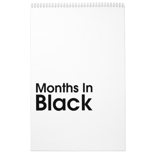 Monate im Schwarzen 2020 ~ Leslie Paprikaschoten Kalender (Titelbild)