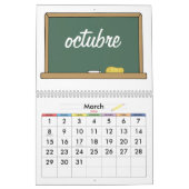 Monate im spanischen Kalender (Mär 2026)