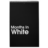 Monate in Weiß ~ Leslie-Paprikaschoten 2019 Kalender (Titelbild)