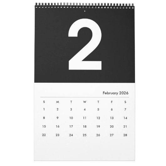 Monate in Weiß ~ Leslie-Paprikaschoten 2019 Kalender (Feb 2026)