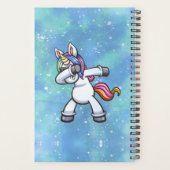 Monatlich Monatlicher Planer unikorn Design (Rückseite)