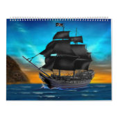 MONATLICH PIRATKALENDER KALENDER (Titelbild)