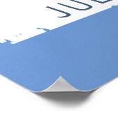 Monatliche Erkennung von Fotos für Mitarbeiter in Poster (Ecke)