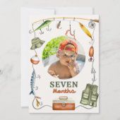 Monatliche Foto-Karte Einladung (Vorderseite)