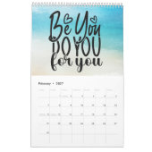 Monatliche Inspiration Kalender (Feb 2027)