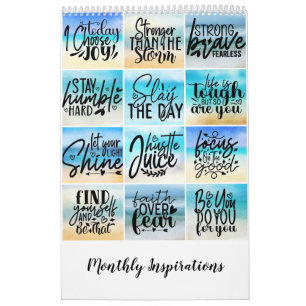 Monatliche Inspiration Kalender