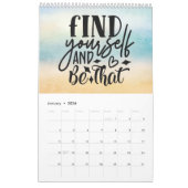 Monatliche Inspiration Kalender (Jan 2026)