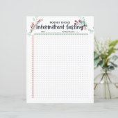 Monatliche Intermittent Fasttracker AM/PM (Stehend Vorderseite)