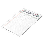 Monatliche Intermittent Fasttracker AM/PM Notizblock (angewinkelt)