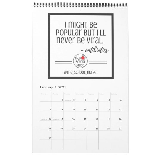 Monatliche Kurse für Schulkinder Kalender (Feb 2021)