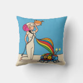 Monatliche Meilensteine: Sehen Sie zu, wie Sie wac Kissen (Rückseite)