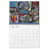 Monatliche Motorradmargen 2016 Kalender (Mär 2027)