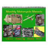 Monatliche Motorradmargen 2016 Kalender (Titelbild)