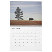 Monatlicher Bison-Kalender - Ausgabe der Nationalp Kalender (Mär 2026)