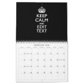 Monatlicher Personalisierter BEHALT-CALM und Ihr T Kalender (Feb 2026)