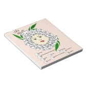 Monatlicher Stimmungsspur Notizblock (angewinkelt)