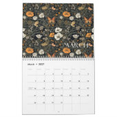 Monatlicher Themenkalender Kalender (Mär 2027)