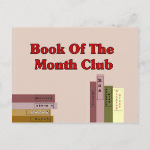 Monatsbuch Postkarte