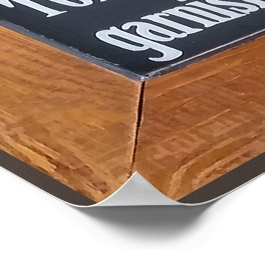 Monatscocktail Poster (Ecke)