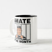 Monatsgefahr Zweifarbige Tasse (Vorderseite Links)