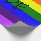 Monatsgletscher Geschenkpapier (Ecke)