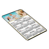 Monatskalender 2017 | Benutzerdefinierte Fotos Magnet (Rechte Seite)