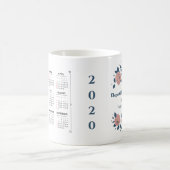 Monatskalender 2020 Individualisieren Kaffeetasse (Mittel)