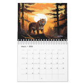 Monatskalender 2025 der Tigermauer Kalender (Mär 2026)