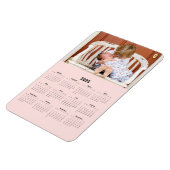 Monatskalender 2025 Foto Magnet (Linke Seite)