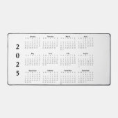 Monatskalender 2025 schreibtischunterlage (Vorderseite)