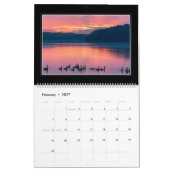 Monatskalender des Kiser See-2018 durch Tom Kalender (Feb 2027)