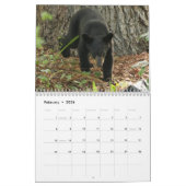 Monatskalender für den Schwarzen Bären von Florida Kalender (Feb 2026)
