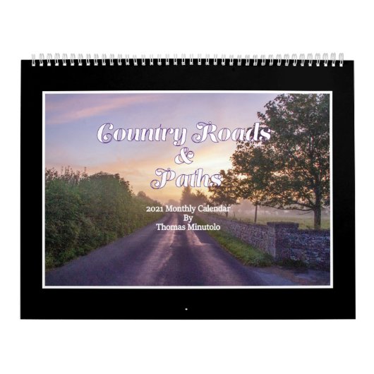 Monatskalender für Landstrassen und -wege Kalender (Titelbild)