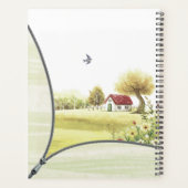 Monatsname 2025 schöner Monatsname Planer (Rückseite)