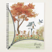 Monatsname 2025 schöner Monatsname Planer (Vorderseite)