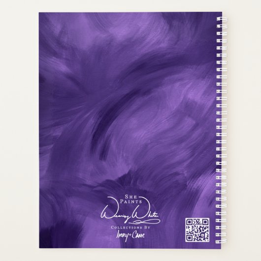 Monatsplaner für den kostenlosen Violetthaze-SPWW Planer (Rückseite)