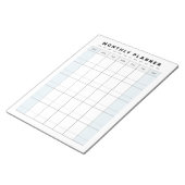 Monatsplaner Notizblock (angewinkelt)