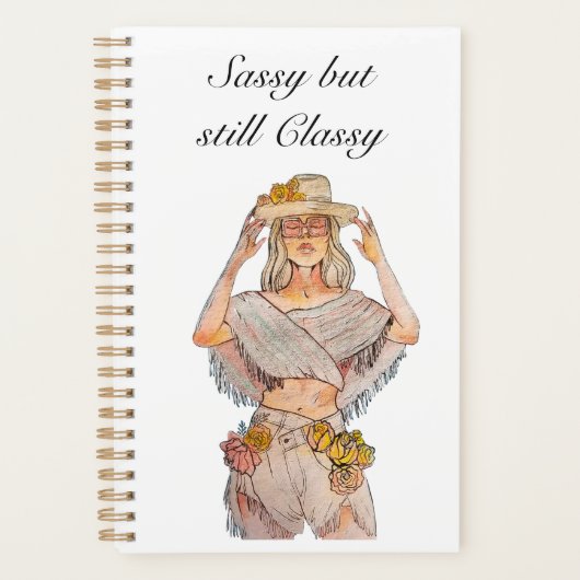 Monatsplaner Sassy, aber trotzdem elegant Planer (Vorderseite)