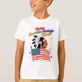 Monatsstolz auf das amerikanische Kulturerbe T-Shirt