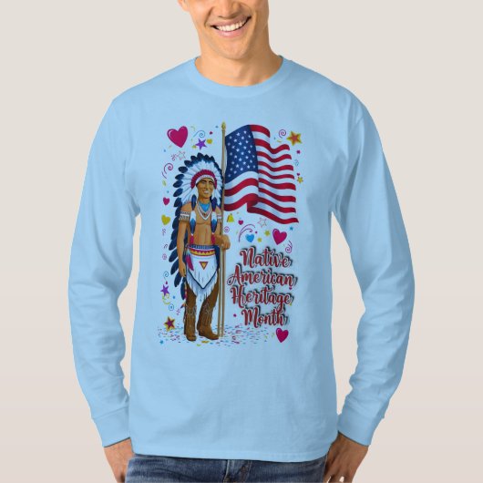 Monatsstolz auf das amerikanische Kulturerbe T-Shirt (Vorderseite)