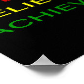 Monatstraum der schwarzen Geschichte glaubt Erreic Poster (Ecke)